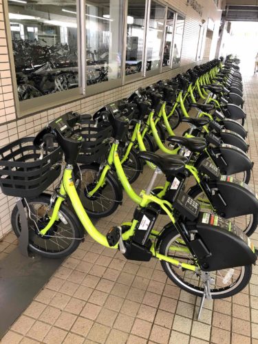 金沢観光は電動自転車で回るのが便利です。